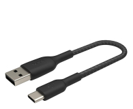 BELKIN Kabel Braided USB-C USB-A 15cm czarny CAB002bt0MBK - 1330484 - zdjęcie 2